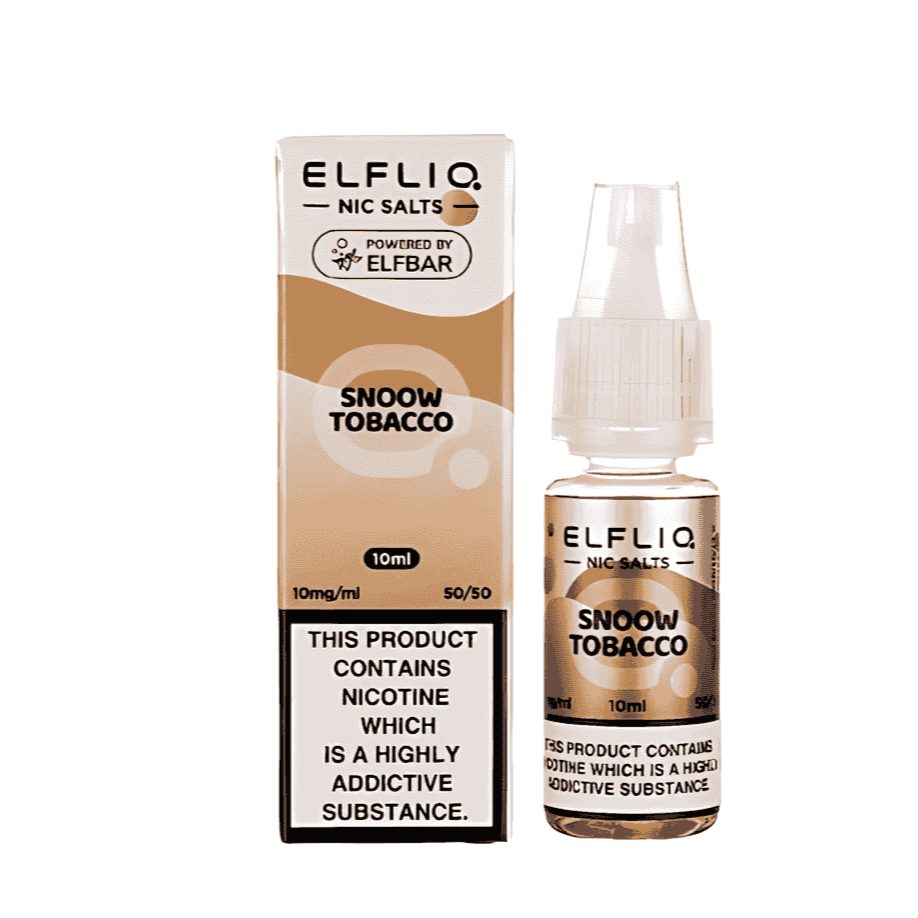 ElfLiq nic salt Snoow Tobacco by elfbar uk